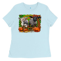 Baby Blue Baby Sheeps Ladies Tee - LillyAllenDesigns