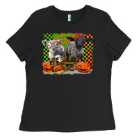 Black Baby Sheeps Ladies Tee - LillyAllenDesigns