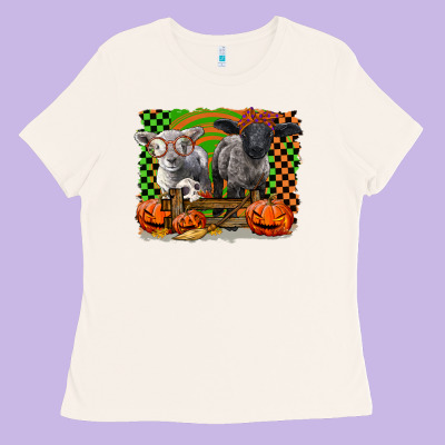Baby Sheeps Ladies Tee Designed By Lillyallendesigns
