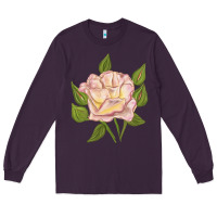 Plum Life Of The Party Rose Long Sleeve Tee - LillyAllenDesigns