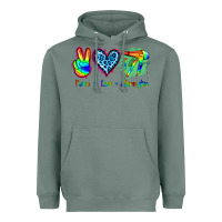 Sage Peace Love Hairstylist Heavyweight Hoodie - Jasminsmagicworld