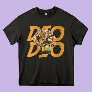 Jojo Bizarre Heavy Core Tee Designed By Designefamous