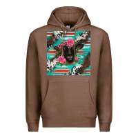 Chestnut western suffolk ewe Premium Hoodie - BarkalooDesign