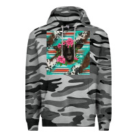 Slate Camo western suffolk ewe Premium Hoodie - BarkalooDesign