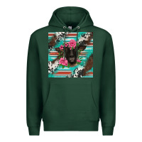 Sports Green western suffolk ewe Premium Hoodie - BarkalooDesign