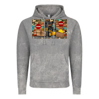 Cloud Rock forklift sippy Vintage Hoodie - Artiststas