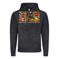 Vintage Black forklift sippy Vintage Hoodie - Artiststas
