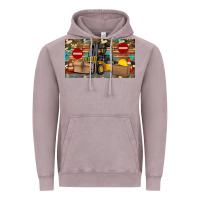 Vintage Zinc forklift sippy Vintage Hoodie - Artiststas