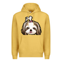 Antique Gold shih tzu Premium Hoodie - Jasminsmagicworld