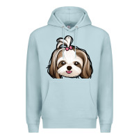 Blue Mist shih tzu Premium Hoodie - Jasminsmagicworld
