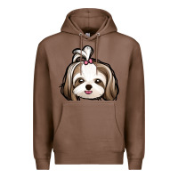 Chestnut shih tzu Premium Hoodie - Jasminsmagicworld