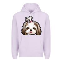 Lilac shih tzu Premium Hoodie - Jasminsmagicworld