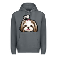 Rock shih tzu Premium Hoodie - Jasminsmagicworld