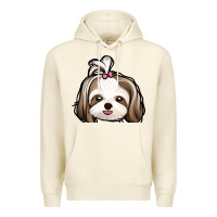 Sandshell shih tzu Premium Hoodie - Jasminsmagicworld