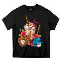 Black Baseball Frappe Heavy Core Tee - FaDigitalArtStudio