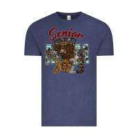 Vintage Denim Senior Mom 2023 Vintage Tee - CowhideDigitalArt