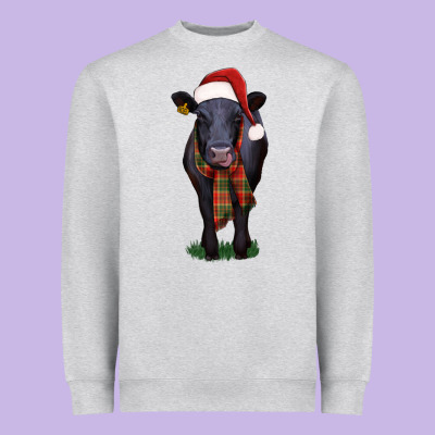 Black Angus Heavyweight Sweatshirt Designed By Ranaportraitstore
