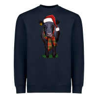 Navy black angus Heavyweight Sweatshirt - RanaPortraitStore