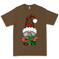 Cacao Christmas Gnome With Candy Premium Tee - BundleAndBundleShop