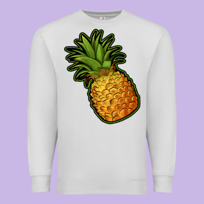 Pineapple Premium Sweatshirt Designed By Jasminsmagicworld