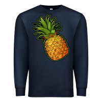 Navy pineapple Premium Sweatshirt - Jasminsmagicworld