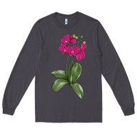 Smoke Moth Orchid Long Sleeve Tee - LillyAllenDesigns
