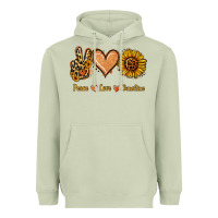 Peace Love Sunshine Heavyweight Hoodie | Teevron
