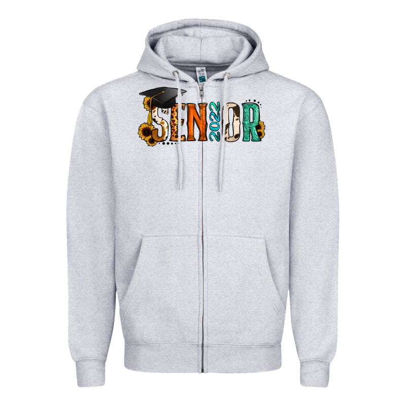Senior 2022 Zipper Hoodie by Jasminsmagicworld | Teevron