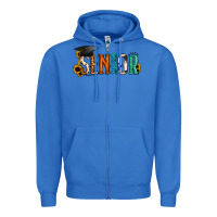 True Royal senior 2022 Zipper Hoodie - Jasminsmagicworld