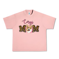 Salmon Corgi Mom Urban Heavy Tee - Jasminsmagicworld