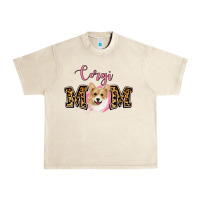 Sandshell Corgi Mom Urban Heavy Tee - Jasminsmagicworld