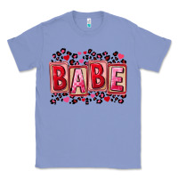 Colony Blue Valentine's Day babe Classic Tee - FaDigitalArtStudio