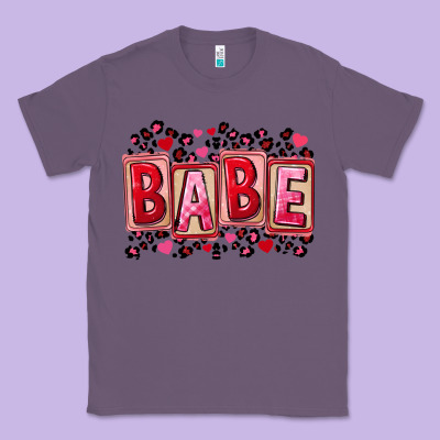 Valentine's Day Babe Classic Tee Designed By Fadigitalartstudio
