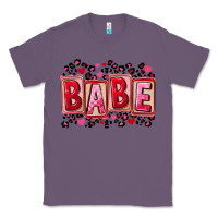 Lavender Valentine's Day babe Classic Tee - FaDigitalArtStudio
