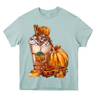 Arona Pumpkin Spice Coffee Heavy Core Tee - FaDigitalArtStudio