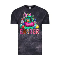 Cloud Black Easter Vintage Tee - CowhideDigitalArt