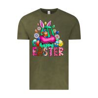 Vintage Olive Easter Vintage Tee - CowhideDigitalArt