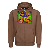 Chestnut bad witch vibes Zipper Hoodie - Jasminsmagicworld