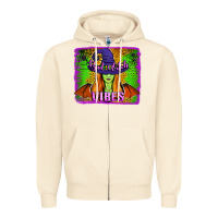 Sandshell bad witch vibes Zipper Hoodie - Jasminsmagicworld