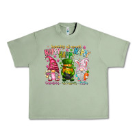 Oil Green Happiness All Around Happy Valentines Patrick East Urban Heavy Tee - CowhideDigitalArt