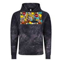 Cloud Black excavator sippy Vintage Hoodie - Artiststas