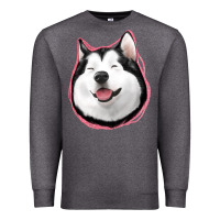 Charcoal Heather husky Premium Sweatshirt - Jasminsmagicworld