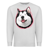Dove Grey husky Premium Sweatshirt - Jasminsmagicworld