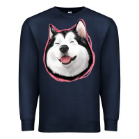 Navy husky Premium Sweatshirt - Jasminsmagicworld