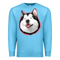 Ocean Blue husky Premium Sweatshirt - Jasminsmagicworld