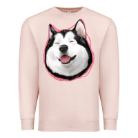 Pale Pink husky Premium Sweatshirt - Jasminsmagicworld