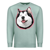 Seafoam husky Premium Sweatshirt - Jasminsmagicworld