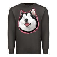 Smoke husky Premium Sweatshirt - Jasminsmagicworld