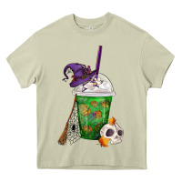 Halloween Spooky Pumpkins Frappe Heavy Core Tee | Teevron