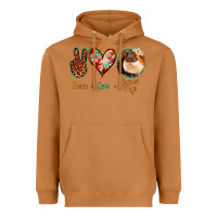 Meerkat Peace Love Guinea Pigs Heavyweight Hoodie - Jasminsmagicworld